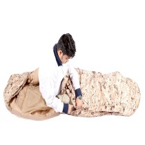 Camouflage sleeping bag