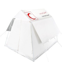 Red Crescent tent without logo (relief camping type 2)