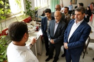 بازدید صادقی رئیس صنعت معدن و تجارت استان تهران