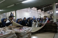 بازدید دانش آموزان دختر 13 آبان