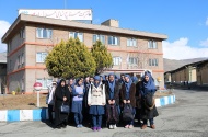 بازدید دانش آموزان دختر 13 آبان