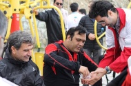 کوهپیمایی مدیرعامل شرکت نساجی به همراه رئیس و دبیرکل و کارکنان جمعیت هلال احمر (تهران - توچال)