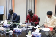 بازدید رئیس صلیب سرخ سودان جنوبی