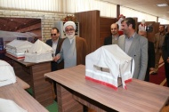 بازدید نماینده ولی فقیه در جمعیت هلال احمر