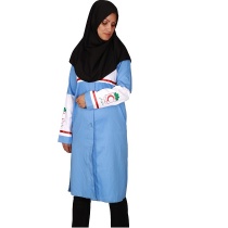 مانتو ستادی طرح دار