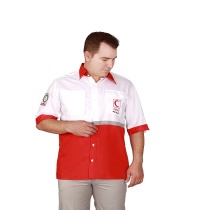 پیراهن آستین کوتاه ستادی